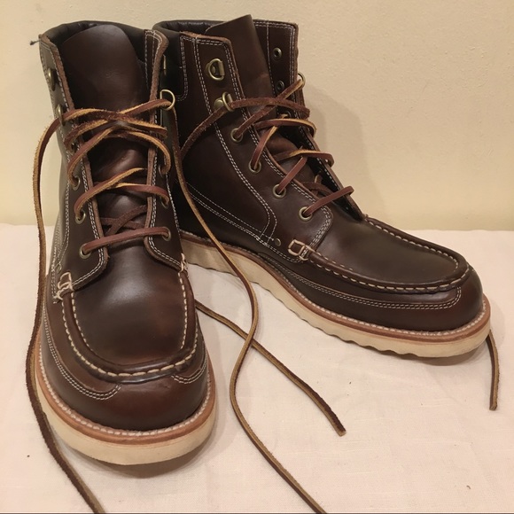 JCrew Wallace & Barnes Byrd Boots Brown Size 8.5 - Picture 3 of 6